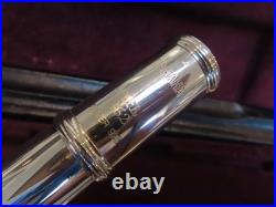 YAMAHA YFL462 OPEN HOLE FLUTE (B FOOT) GORGEOUS- prepped by Yamaha Dlr +WTY