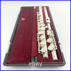 YAMAHA YFL-211SII Student Flute Nickel Silver Used with Hard Case + Bag #B0136 YAMAHA YFL-211SII Student Flute Nickel Silver Used with Hard Case + Bag #B0136