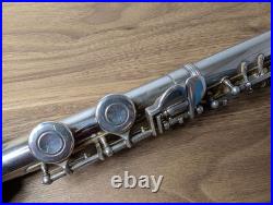 YAMAHA YFL-211S Concert Flute Silver Plating with Case USED