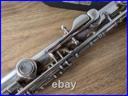 YAMAHA YFL-211S Concert Flute Silver Plating with Case USED