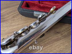 YAMAHA YFL-211S Concert Flute Silver Plating with Case USED