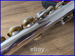 YAMAHA YFL-211S Concert Flute Silver Plating with Case USED
