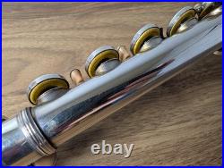 YAMAHA YFL-211S Concert Flute Silver Plating with Case USED
