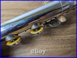 YAMAHA YFL-211S Concert Flute Silver Plating with Case USED