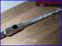 YAMAHA YFL-211S Concert Flute Silver Plating with Case USED