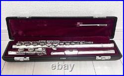 YAMAHA YFL 211S FLUTE Silver with Hard Case