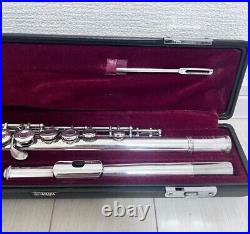 YAMAHA YFL 211S FLUTE Silver with Hard Case