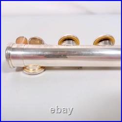 YAMAHA YFL-211S II Flute E-Mechanism Silver Plated Used with Case YAMAHA YFL-211S II Flute E-Mechanism Silver Plated Used with Case