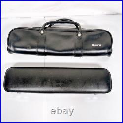 YAMAHA YFL-211S II Flute E-Mechanism Silver Plated Used with Case YAMAHA YFL-211S II Flute E-Mechanism Silver Plated Used with Case