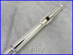 YAMAHA YFL 211S Includes CONCERT FLUTE Silver Plating Good Condition Tested