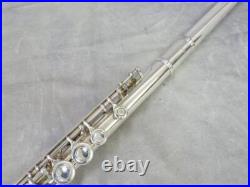 YAMAHA YFL 211S Includes CONCERT FLUTE Silver Plating Good Condition Tested