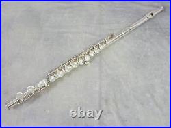 YAMAHA YFL 211S Includes CONCERT FLUTE Silver Plating Good Condition Tested