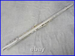 YAMAHA YFL 211S Includes CONCERT FLUTE Silver Plating Good Condition Tested