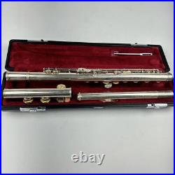 YAMAHA YFL-211S flute with case
