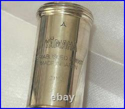 YAMAHA YFL-211S ll Flute Silver E mechanism Used with Hard Case Soft Case