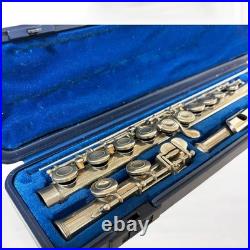 YAMAHA YFL-211 Flute E Mechanism Good Condition Used With Hard Case