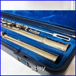 YAMAHA YFL-211 Flute E Mechanism Good Condition Used With Hard Case