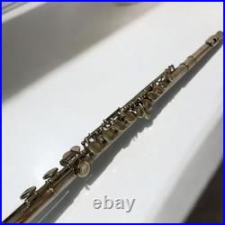 YAMAHA YFL-211 Flute E Mechanism Good Condition Used With Hard Case