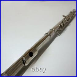 YAMAHA YFL-211 Flute E Mechanism Good Condition Used With Hard Case