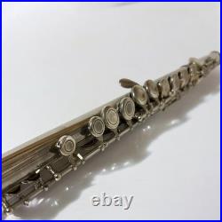YAMAHA YFL-211 Flute E Mechanism Good Condition Used With Hard Case
