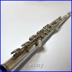 YAMAHA YFL-211 Flute E Mechanism Good Condition Used With Hard Case