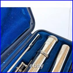 YAMAHA YFL-211 Flute E Mechanism Good Condition Used With Hard Case