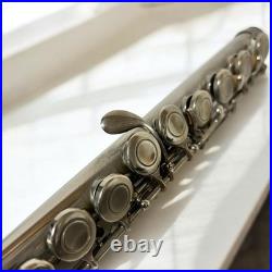 YAMAHA YFL-211 Flute E Mechanism Good Condition Used With Hard Case