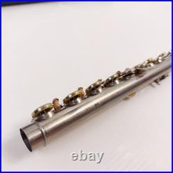 YAMAHA YFL-211 Flute Silver E mechanism Used with Hard Case Soft Case