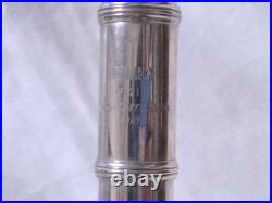 YAMAHA YFL-211 Flute Silver Plated E-Mechanism Student Model Tested with Case#3073