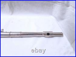 YAMAHA YFL-211 Flute Silver Plated E-Mechanism Student Model Tested with Case#3073