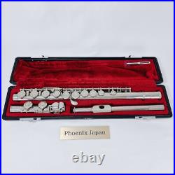 YAMAHA YFL-211 Flute Silver Plating Hard Case