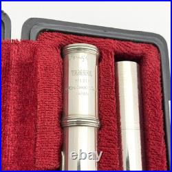 YAMAHA YFL-211 Flute Silver Plating With Hard Case Used From Japan #B0200