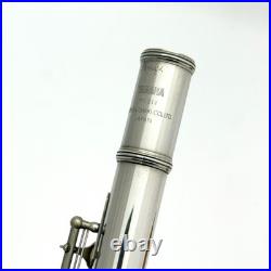 YAMAHA YFL-211 Flute Silver Plating With Hard Case Used From Japan #B0200