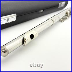 YAMAHA YFL-211 Flute Silver Plating With Hard Case Used From Japan #B0200