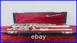 YAMAHA YFL-211 Flute Used with Hard Case