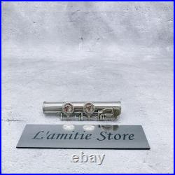 YAMAHA YFL-211 Flute White Bronze Silver Plate YFL211 E Mechanism Covered Offset