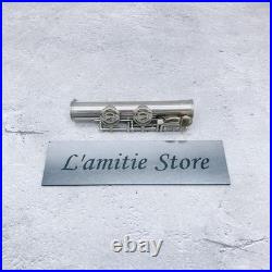 YAMAHA YFL-211 Flute White Bronze Silver Plate YFL211 E Mechanism Covered Offset