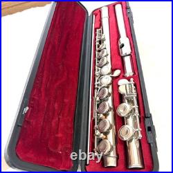 YAMAHA YFL-211 II Concert Flute E-mechanism Silver Used