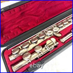 YAMAHA YFL-211 II Concert Flute E-mechanism Silver Used