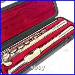 YAMAHA YFL-211 II Concert Flute E-mechanism Silver Used