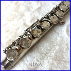 YAMAHA YFL-211 II Concert Flute E-mechanism Silver Used
