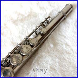 YAMAHA YFL-211 II Concert Flute E-mechanism Silver Used