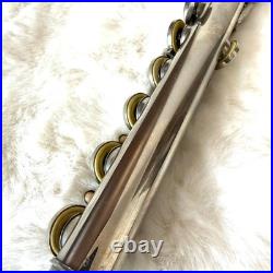 YAMAHA YFL-211 II Concert Flute E-mechanism Silver Used