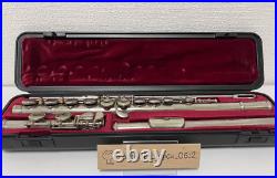 YAMAHA YFL-211 II Concert Flute Silver Plating WithHard Case Musical instrument JP