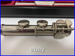 YAMAHA YFL-211 II Concert Flute Silver Plating WithHard Case Musical instrument JP
