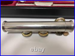 YAMAHA YFL-211 II Concert Flute Silver Plating WithHard Case Musical instrument JP