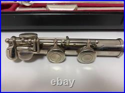 YAMAHA YFL-211 II Concert Flute Silver Plating WithHard Case Musical instrument JP