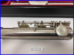 YAMAHA YFL-211 II Concert Flute Silver Plating WithHard Case Musical instrument JP