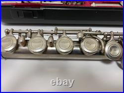 YAMAHA YFL-211 II Concert Flute Silver Plating WithHard Case Musical instrument JP