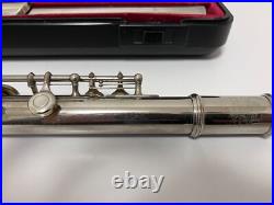 YAMAHA YFL-211 II Concert Flute Silver Plating WithHard Case Musical instrument JP